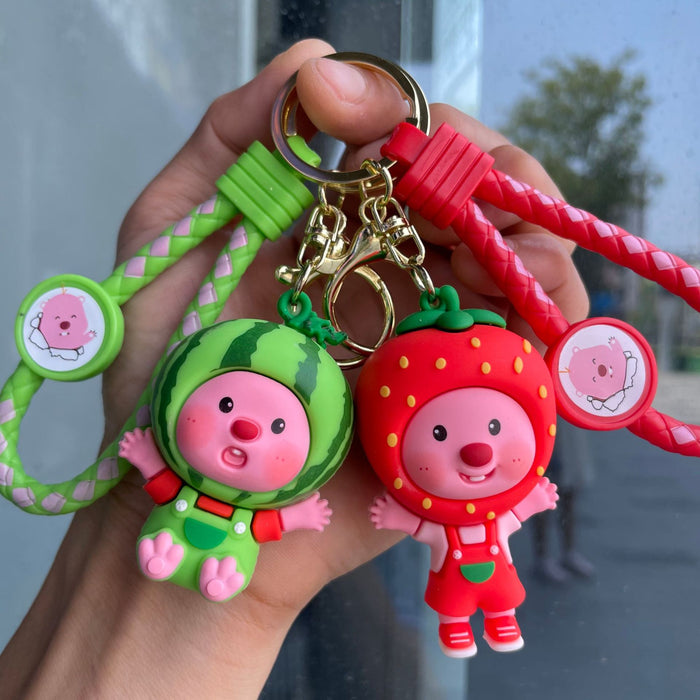 Wholesale Keychain Exquisite Doll Car Keychain Couple Backpack Pendant Small Gift