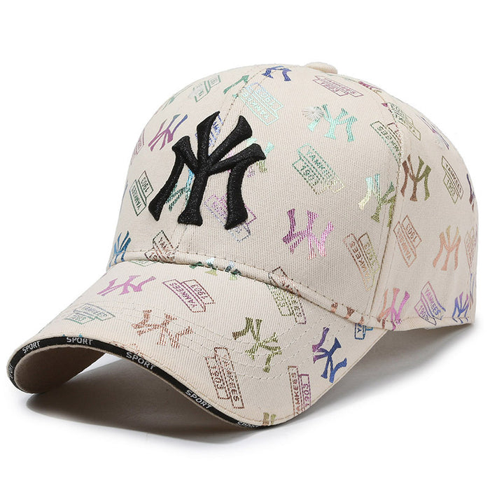 Wholesale Fashionable brand hat women's summer big brim baseball cap men's fashion deepened embroidered 2024 new big head circumference cap