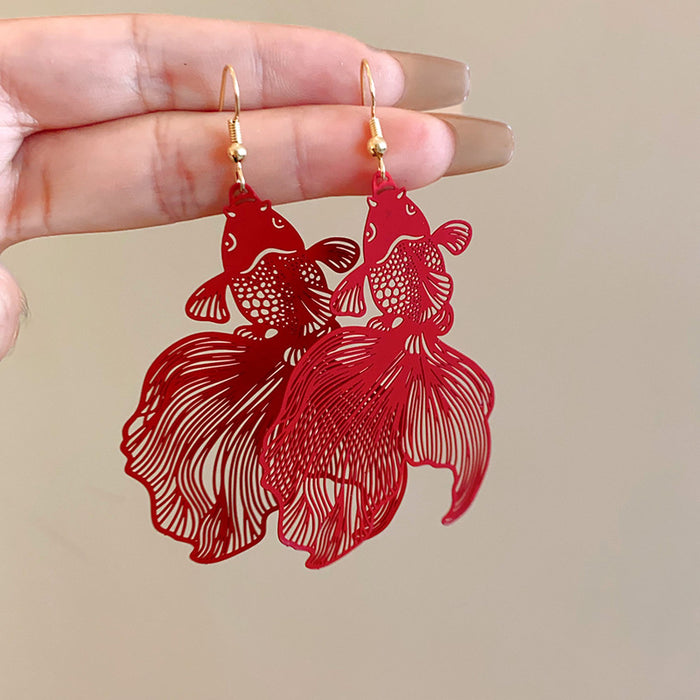 Wholesale Earhook fashion exaggerated earrings personality new retro earrings for women