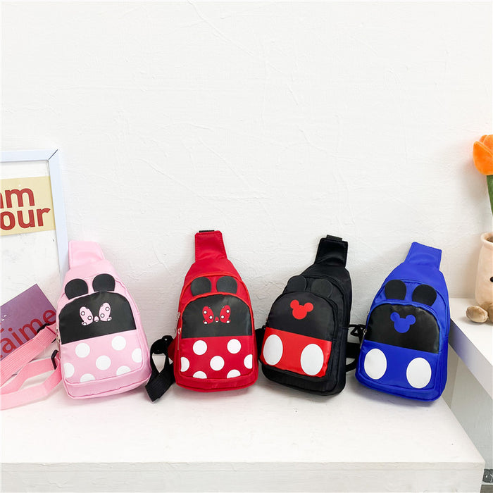 Wholesale Canvas New Children's Cartoon Cute Crossbody Bag JDC-SD-YuanDuo044