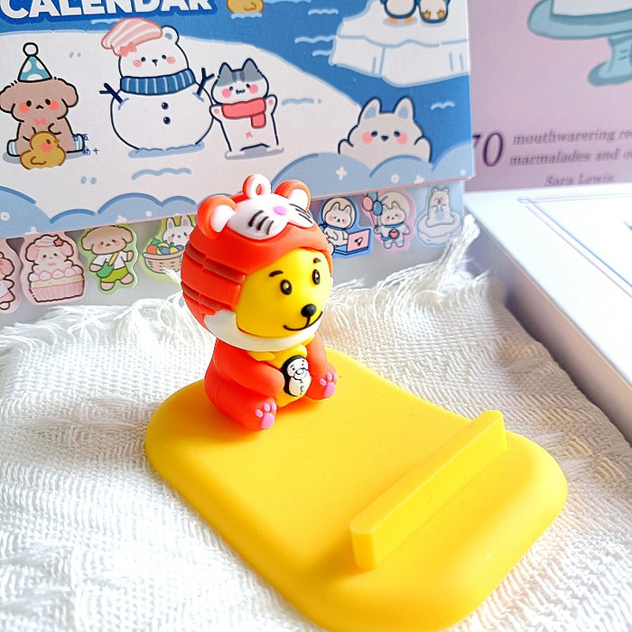 Wholesale PVC Cartoon Doll Mobile Phone Holder JDC-PS-MingT010