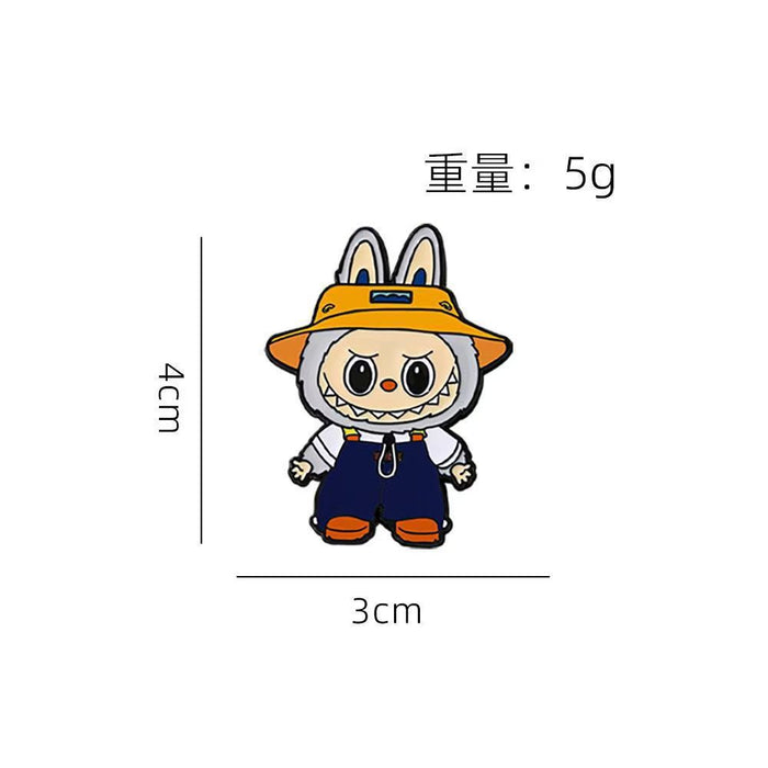 Wholesale Brooch Cute Forest Elf Metal Badge Cartoon Clothes Bag Accessories