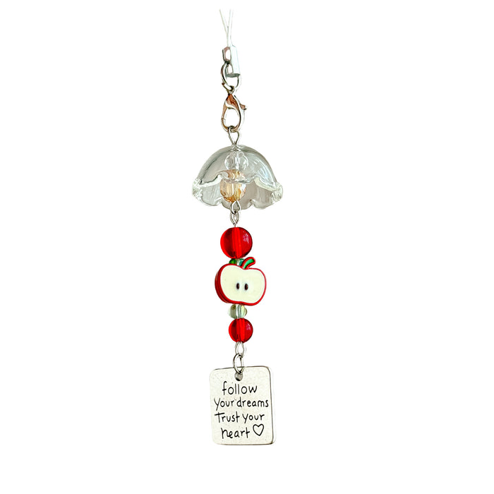 Wholesale Fruit Mobile Phone Pendant Girl's Heart Bag Pendant Gift Keychain