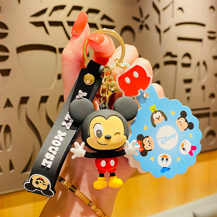 Wholesale Plastic Cartoon Doll Keychain JDC-KC-HongL002