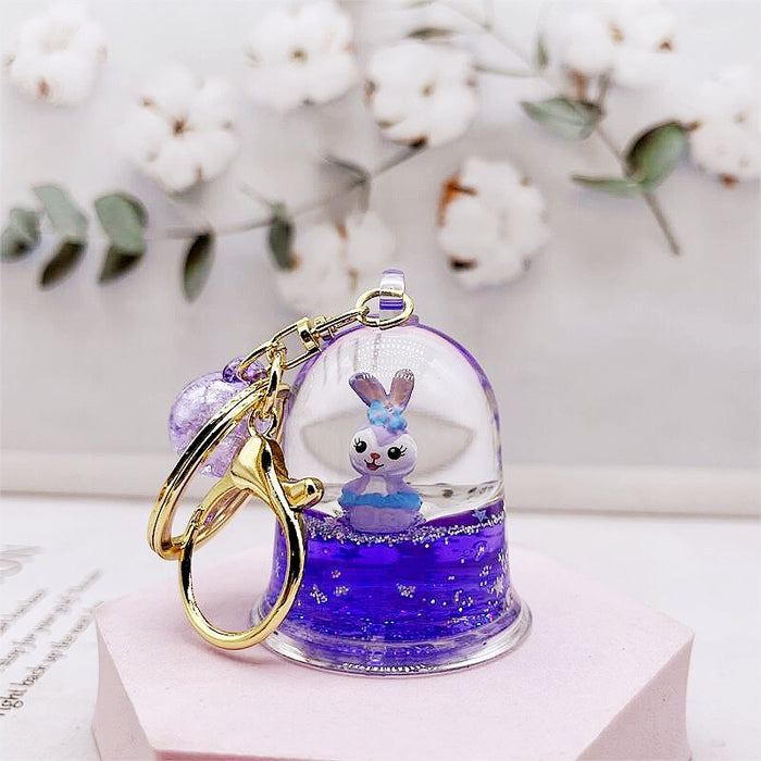 Wholesale Cartoon Acrylic Drift Bottle Keychain (S) JDC-KC-DiMeifei001