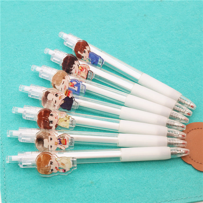 Wholesale Cartoon Plastic Ballpoint Pen JDC-PN-HanTian001