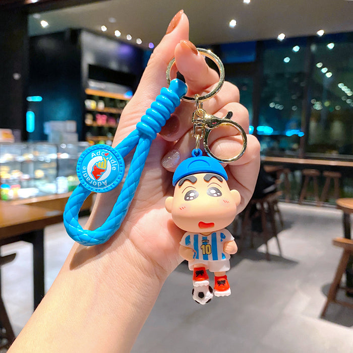 Wholesale Cartoon Glue Doll Keychain JDC-KC-Gongz046