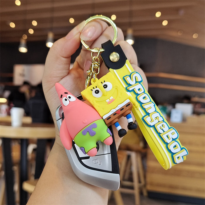 Wholesale Cartoon Doll Silicone Keychain JDC-KC-MingT057