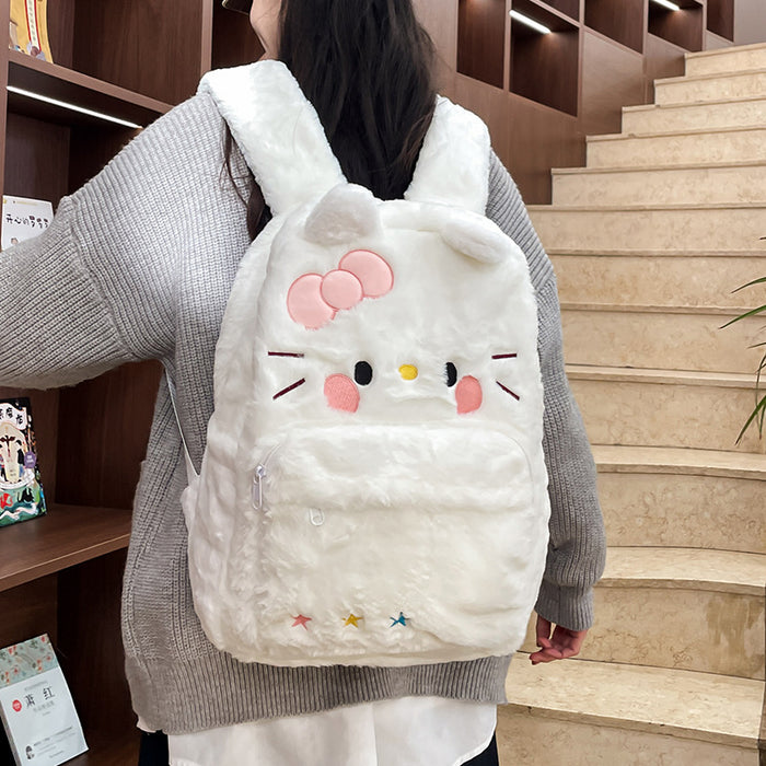 Wholesale College Cute Backpack Stuffed Bag Girl Bag All-match Backpack