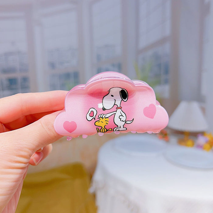 Wholesale 12 pcs Cute cloud-shaped plastic shark clip hair clips