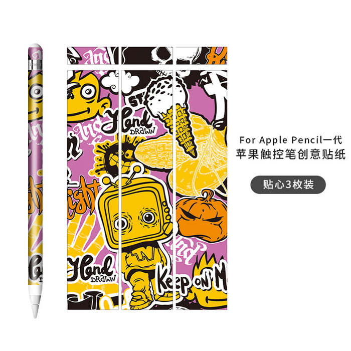 Wholesale Cartoon Apple Pencil Sticker JDC-ST-XL002