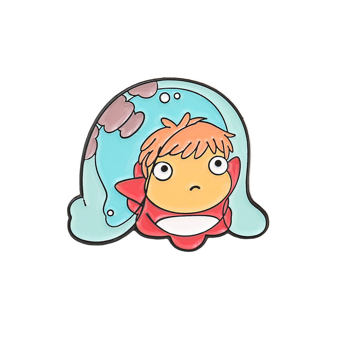 Wholesale Trendy Anime Metal Brooch Pin Cartoon Design Fashion Accessory For Girls Boys Resale