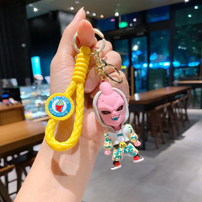 Wholesale Anime PVC Keychain Cute Figure Bag Charm And Car Key Accessory Decorative Gift