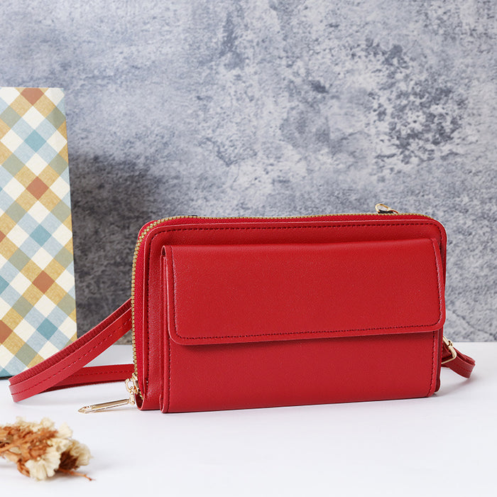 Wholesale PU Leather Horizontal Square Phone Bag for Women - Trendy Cute Daily MOQ≥3