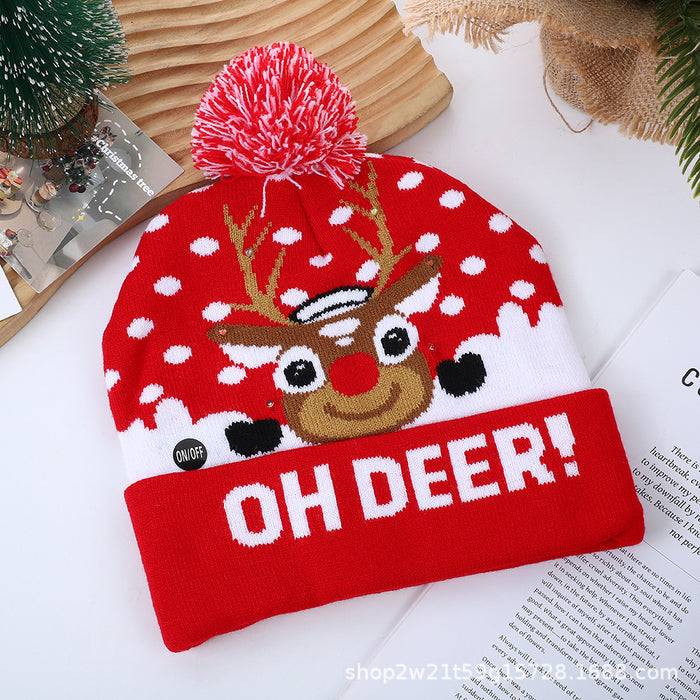 Wholesale Fashion Jacquard Woolen Hat Cold-Proof  Hat