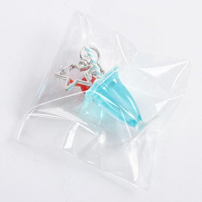 Cream Glue Dessert Cup Beverage Cup Keychain Simulation Ice Cream Drink Food Pendant