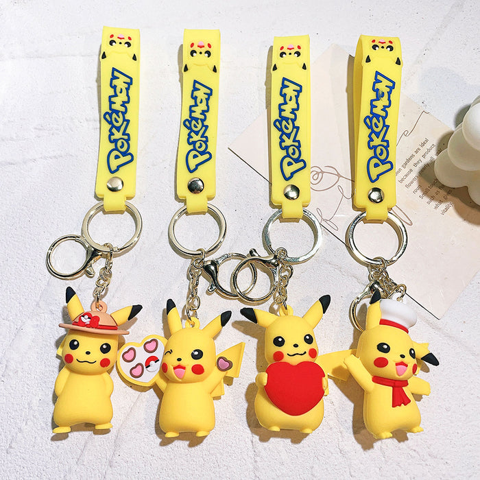 Wholesale PVC Cartoon Doll Keychain JDC-KC-Qiwei022