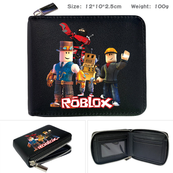Wholesale Chic Print PU Leather Bi Fold Wallet Card Holder Everyday Casual Fashion Accessory
