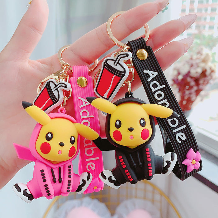 Wholesale PVC Cute Cartoon Keychain JDC-KC-RunX007