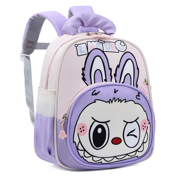 Wholesale children' s schoolbag backpack with spine protection