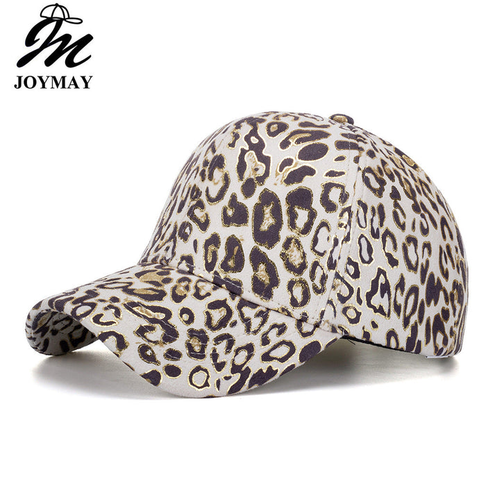 Wholesale Bronzing Leopard Print Baseball Cap JDC-HT-ZhonM002