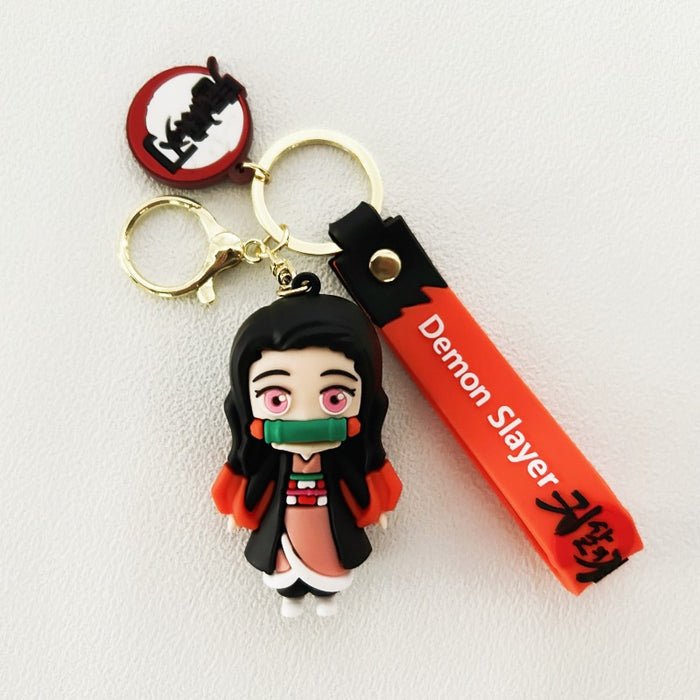 Wholesale PVC Cartoon Doll Keychain JDC-KC-YiChen001