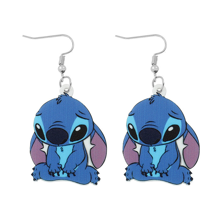 Wholesale Cartoon Creative Anime Earrings Pendant