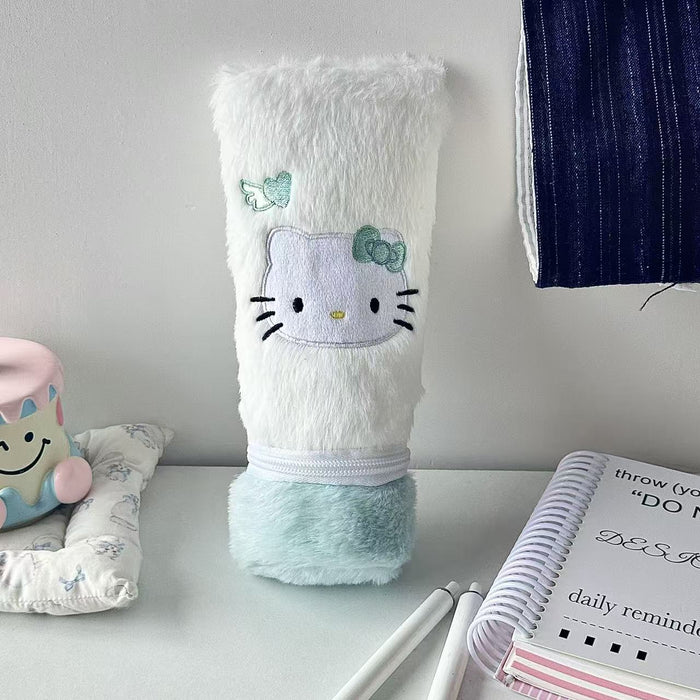 Wholesale Cartoon Plush Toothpaste Pencil Bags