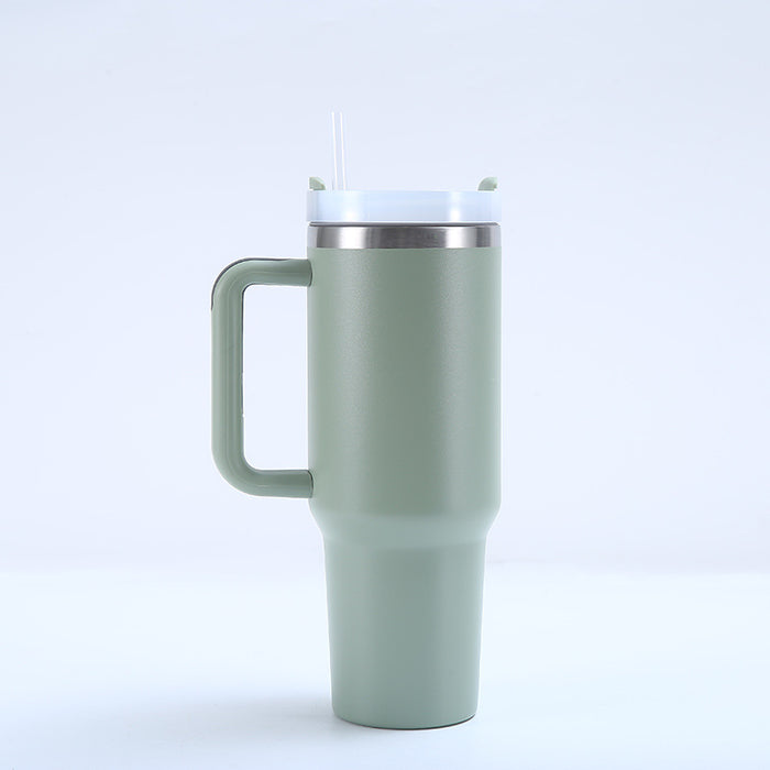 Wholesale 40oz handle car cup double-layer stainless steel ice bullies cup large-capacity thermos cup