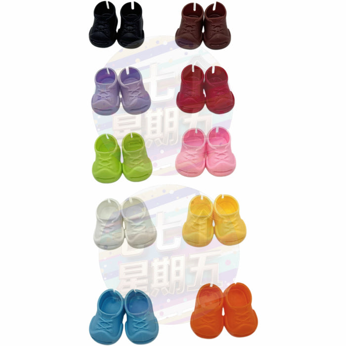 Wholesale  17cm  dress-up open smile sports shoes accessories