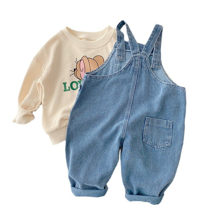 Wholesale Children's Label Overalls Autumn Wear JDC-BC-XZXY015