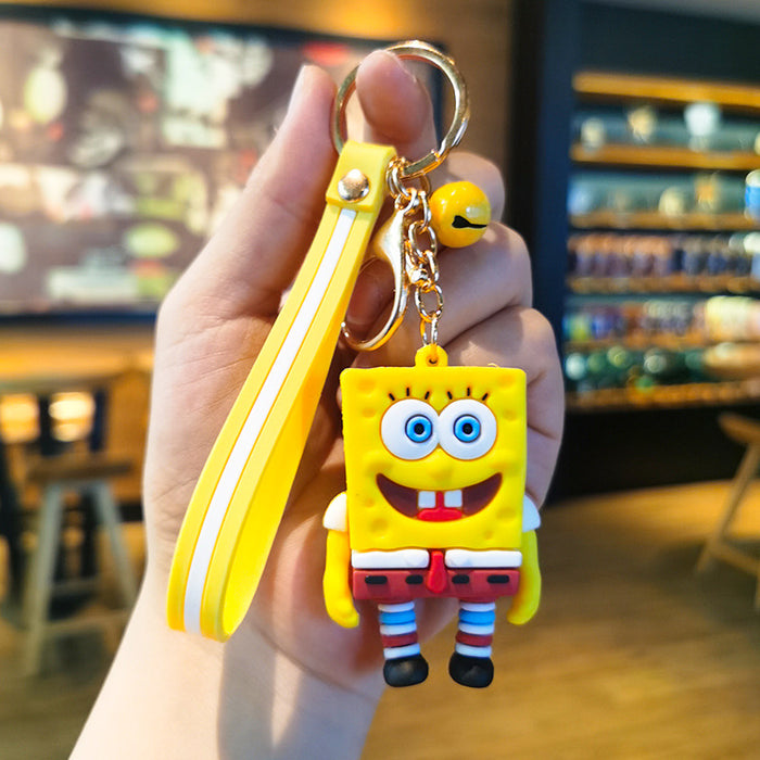 Wholesale Cartoon Doll Silicone Keychain JDC-KC-Tingm130