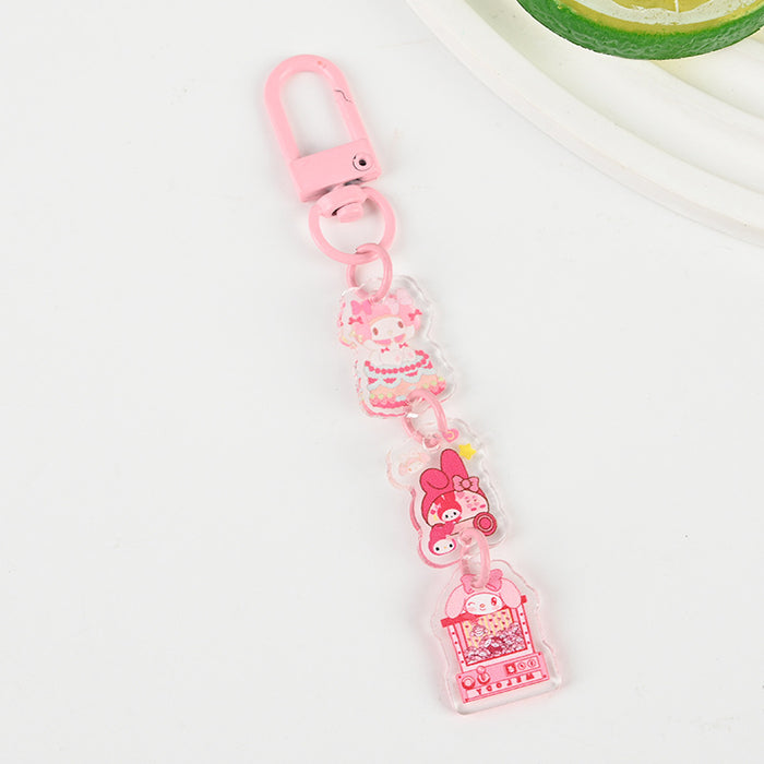 Wholesale Cute Cartoon Acrylic Keychain JDC-KC-XBK002