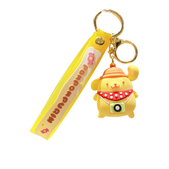 Wholesale Cartoon Doll Silicone Keychain (S) JDC-KC-JuJi006