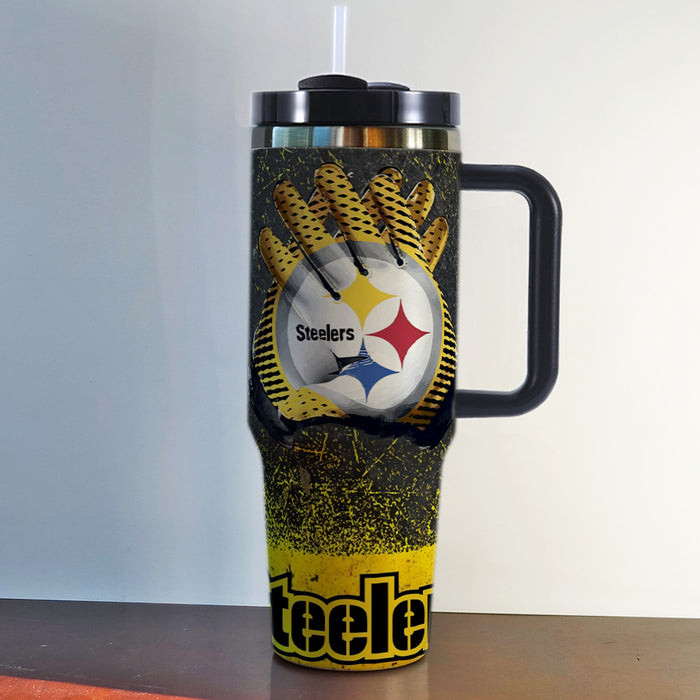 Wholesale Popular 40oz Car Cup Sf New Ice Cup Nfl American Football League Kc Thermos Cup