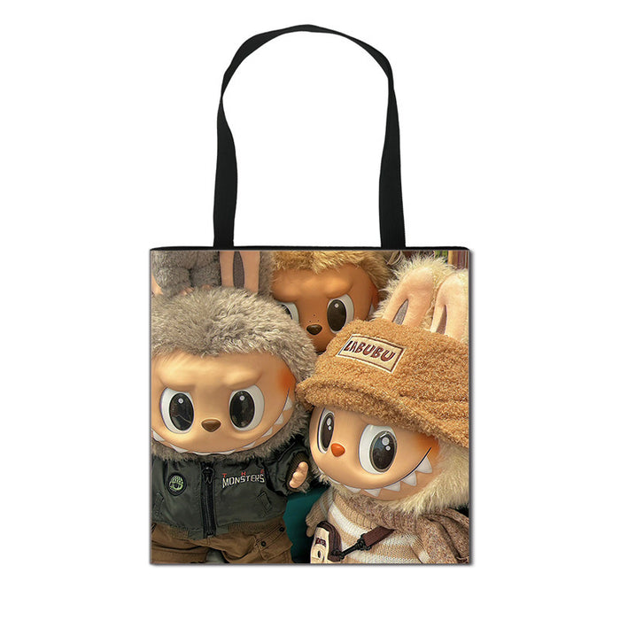 Wholesale Shopping Bag Cute Storage Bag Polyester Satchel Large Capacity  Bag