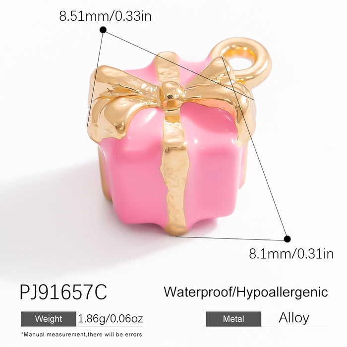 Wholesale Alloy Jewelry Accessories Ins Style Handmade DIY Cake Candy Jewelry Childlike Cartoon Sweet Pendant Single Pendant