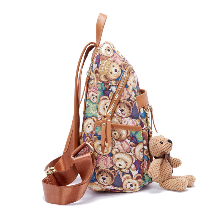 Wholesale Polyester Bear Backpack JDC-BP-Aida003