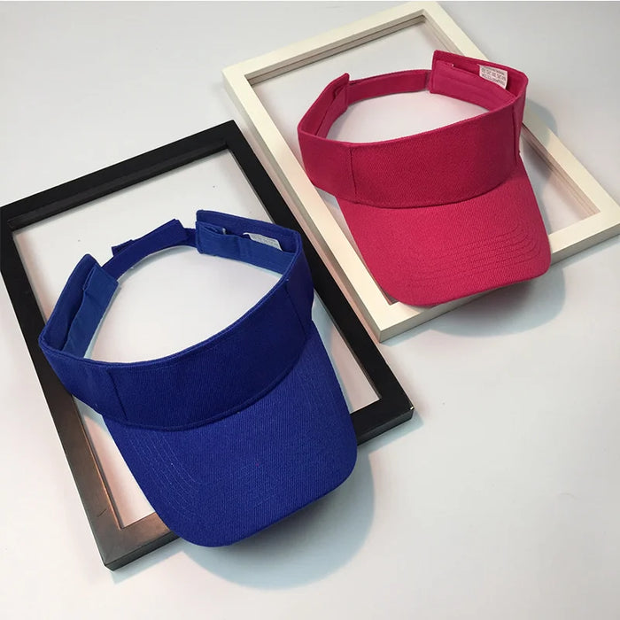 Wholesale Solid color empty top hat, sports running speed dry baseball cap, no top outdoor sun protection hat