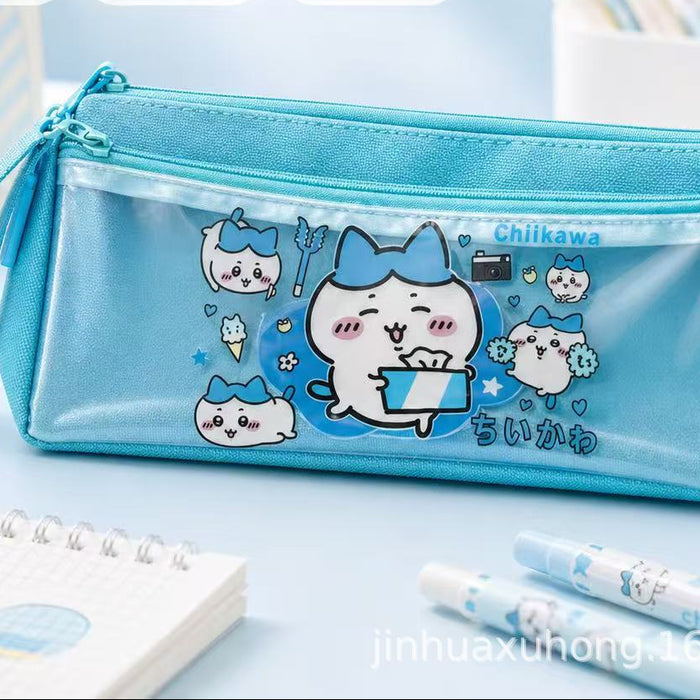 Wholesale Cute Cartoon Pencil Case for Girls Oxford Cloth Large Capacity School Supply Gift