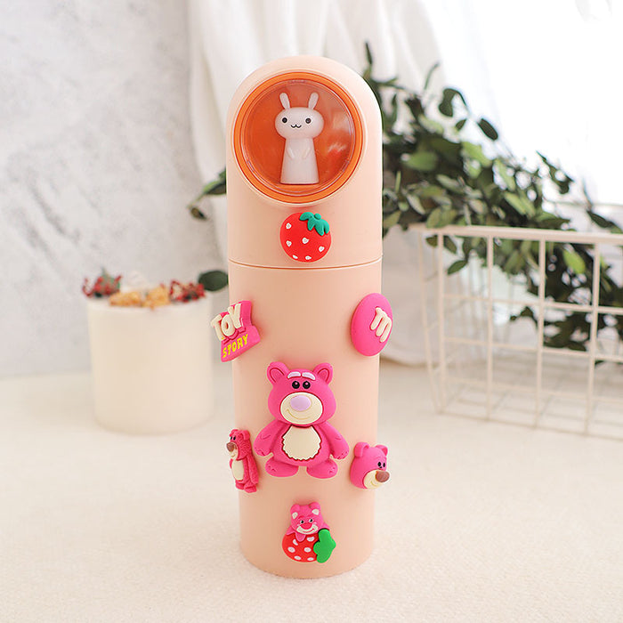 Wholesale Cartoon Travel Portable Toothbrush Mouthwash Cup Storage Box JDC-SB-MingJu001