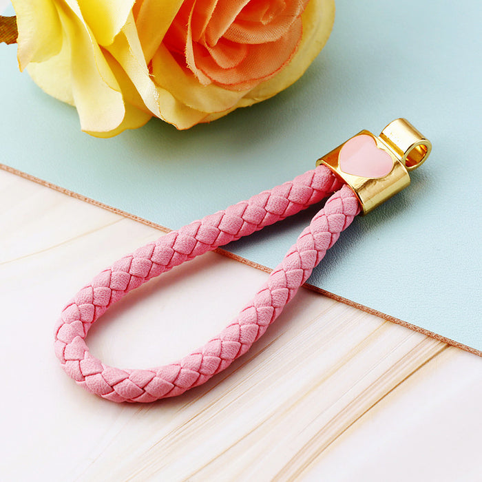Wholesale Diamond studded bow, car keychain, metal pendant, keychain ring