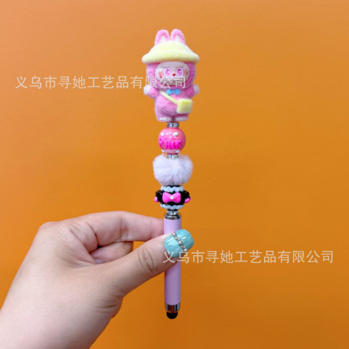 Wholesale DIY Cute Beaded Pen for Mobile Phones and Tablets Touch Screen Gel Ballpoint Pen