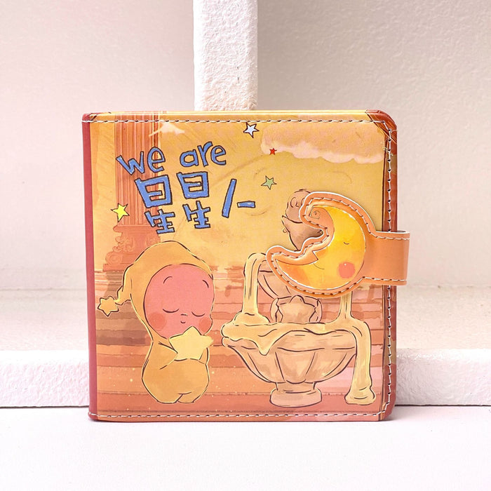 Wholesale Cute Cartoon PU Leather Journal with Gold Foil Laser Stars M5 Magnetic Snap Full-Color Pages