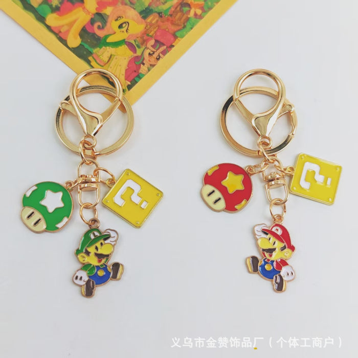 Wholesale Keychain metal pendant jewelry bag student pendant surrounding small gifts
