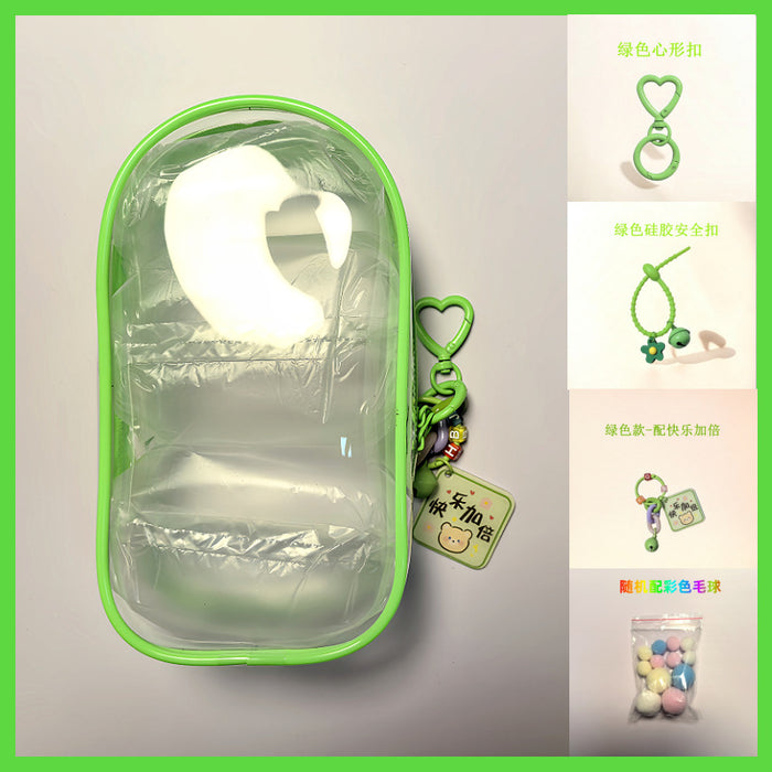 Wholesale Waler Bag PVC Transparent Doll Portable  Storage Bag