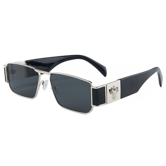 Wholesale Small-framed gradient wide-tie glasses