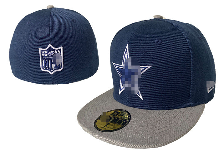 Wholesale Rugby League Baseball Cap Fully Enclosed Board Cap Sun Protection Shade Flat Brim Hat Non-Adjustable Curved Brim Hat