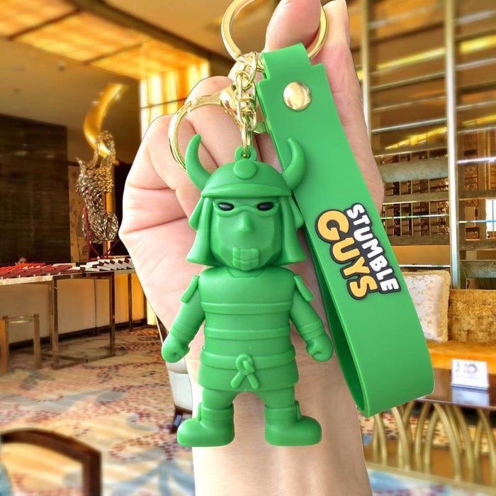 Wholesale Silicone Cartoon Keychain JDC-KC-MingT236