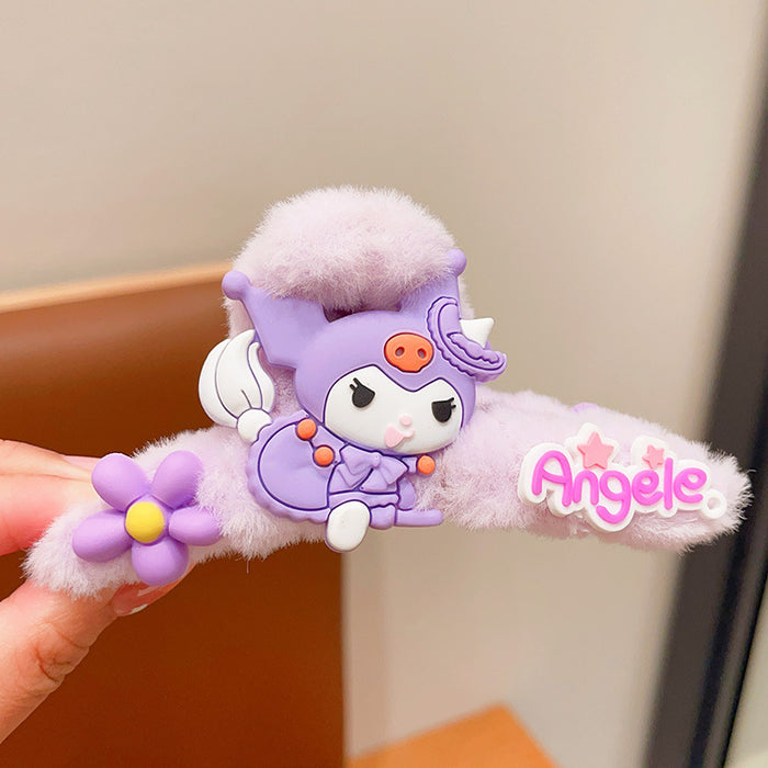 Wholesale Cartoon Cute Plush Hair Clips JDC-HC-Wangl005